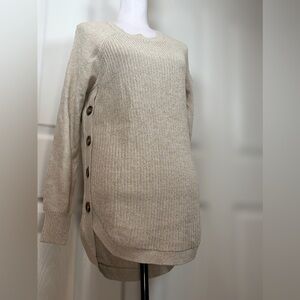 RD Style ROWCA Knit Tunic Sweater NWT Oatmeal | Small